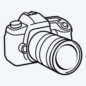 Spiegelreflexcamera met accu, veilig opladen met AccuSaver